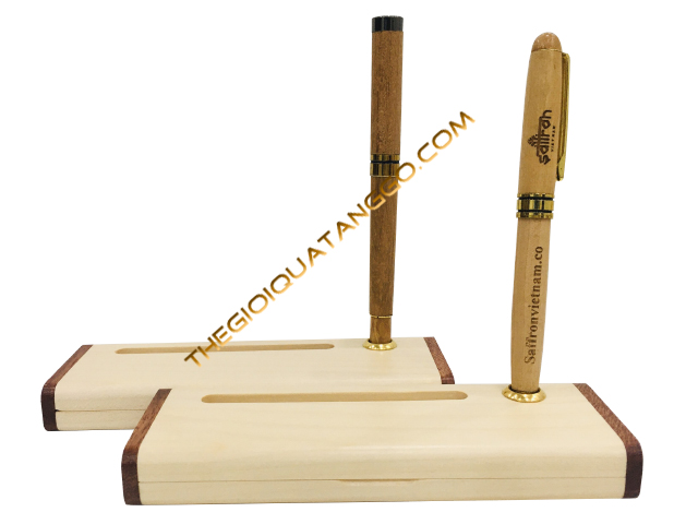 Hộp bút gỗ - quà tặng gỗ ngày nhà giáo ấn tượng và ý nghĩa