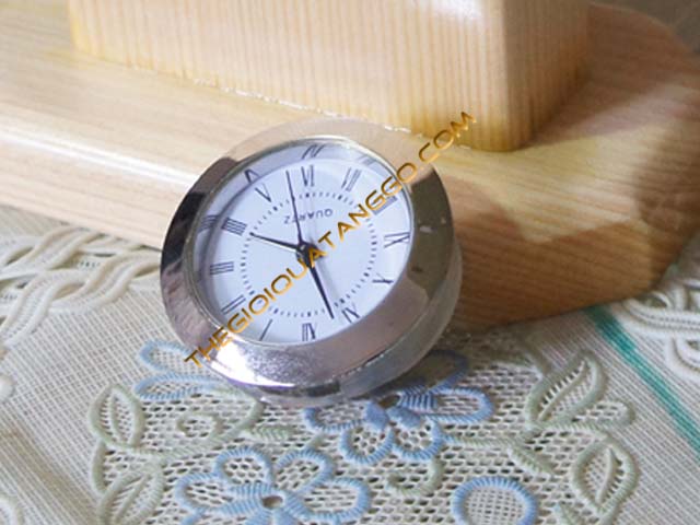 Mặt đồng hồ để bàn gắn vào đồng hồ gỗ quà tặng