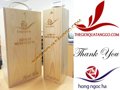 Khách Hàng Tiêu Biểu - Đại Lý Vé Máy Bay Hồng Ngọc Hà đã đặt hàng sản phẩm hộp rượu gỗ
