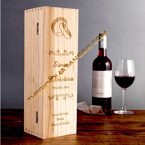 Hộp đựng rượu gỗ cao cấp - Bí quyết tạo nên sự vượt trội trong lĩnh vực sản xuất rượu