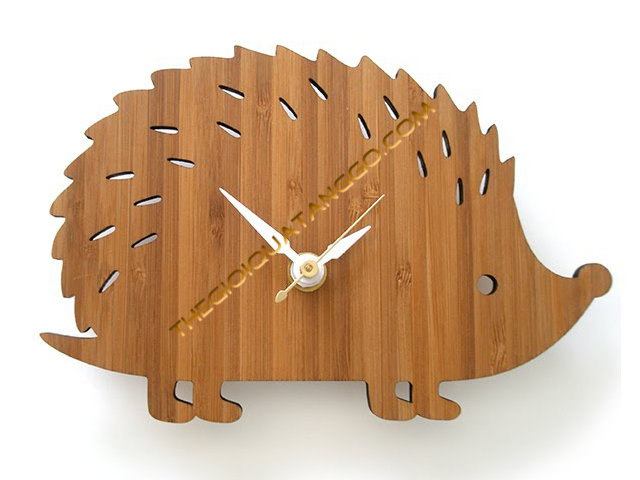 Đồng Hồ Gỗ Treo Tường Con Nhím Đồng Hồ Gỗ Treo Tường Con Nhím