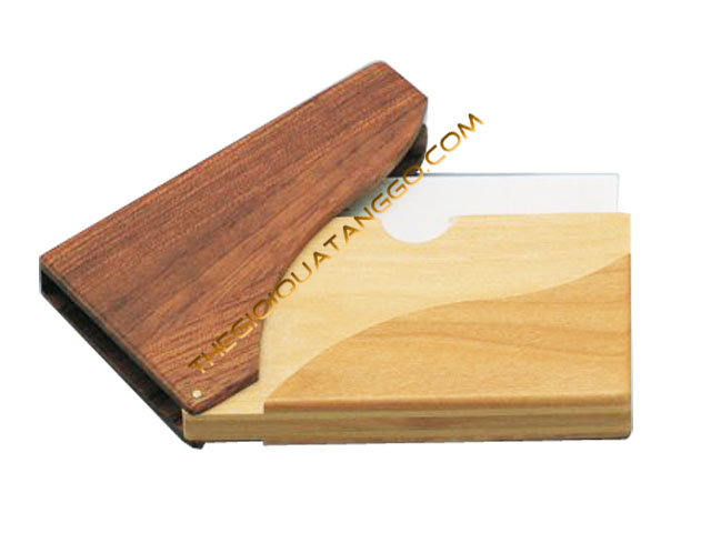 Hộp đựng name card gỗ phong cách doanh nhân