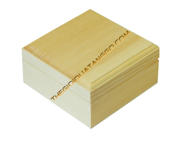 hộp gỗ quà vuông