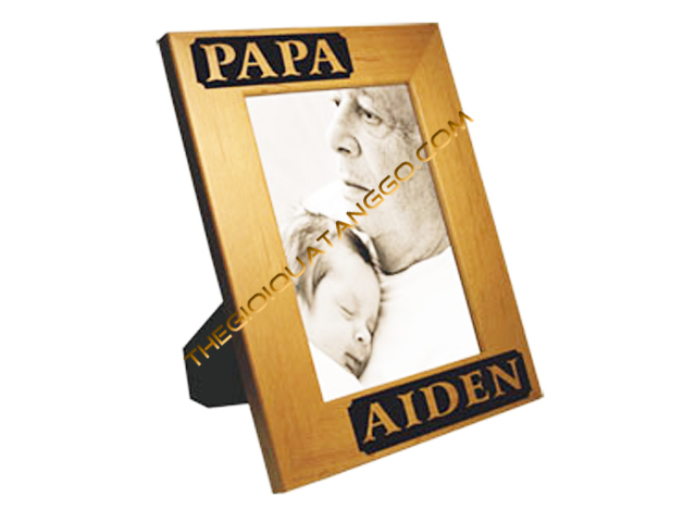 Khung Hình Gỗ Khắc Laser Để Bàn Khung Hình Gỗ Khắc Laser Để Bàn