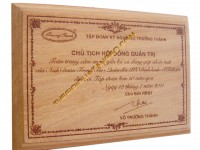 Bảng Vinh Danh Gỗ