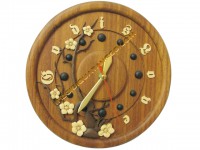 Đồng Hồ Gỗ Treo Tường