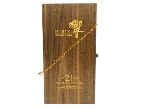Hộp rượu gỗ HIBIKI 21 - Whisky Nhật thượng hạng