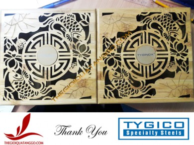 Khách hàng tiêu biểu – Công ty TNHH Quốc tế TYG đặt hộp gỗ tre đựng mứt tết tri ân khách hàng nhân dịp năm mới