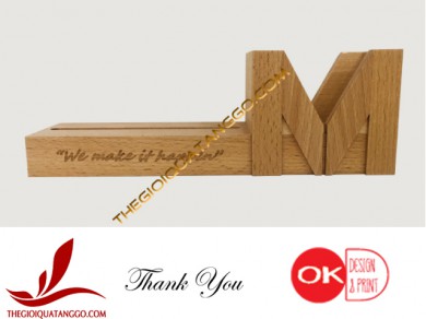 Khách hàng tiêu biểu - Công ty TNHH thiết kế và in ấn ODK đặt lọ cắm bút chữ M làm quà tặng tri ân