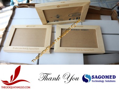 Khách hàng tiêu biểu: Tập đoàn Sagomed đặt sản phẩm khung ảnh gỗ maple cao cấp