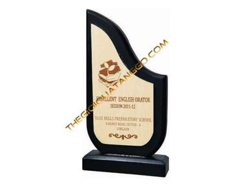 Kỷ Niệm Chương Bằng Gỗ Khắc Laser