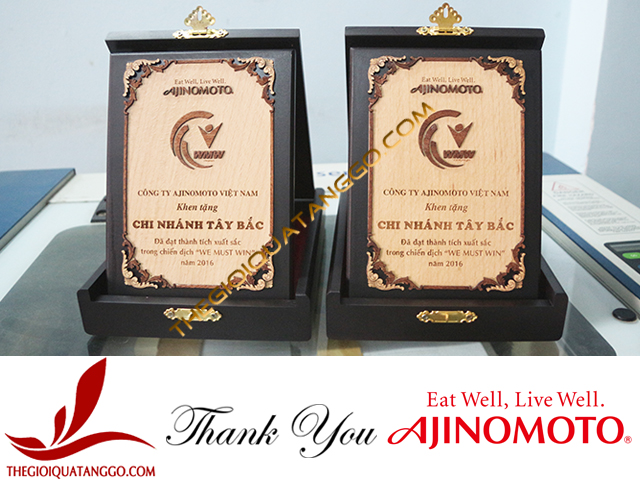 Kỷ niệm chương gỗ của Ajinomoto Việt Nam Kỷ niệm chương gỗ của Ajinomoto Việt Nam