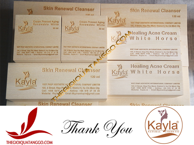 Mỹ Phẩm Kayla đặt hộp gỗ đựng mỹ phẩm cao cấp Mỹ Phẩm Kayla đặt hộp gỗ đựng mỹ phẩm cao cấp