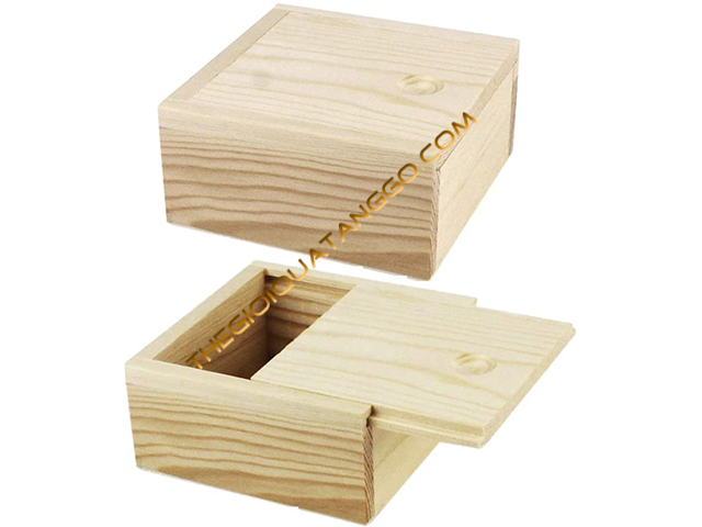 Hộp gỗ đựng mứt Tết làm bằng gỗ tự nhiên an toàn Hộp gỗ đựng mứt Tết làm bằng gỗ tự nhiên an toàn