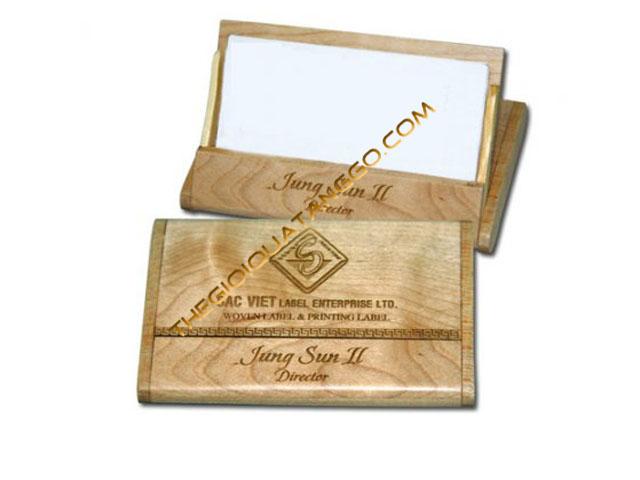 Hộp gỗ đựng namecard tạo nên sự độc đáo mới mẻ Hộp gỗ đựng namecard tạo nên sự độc đáo mới mẻ
