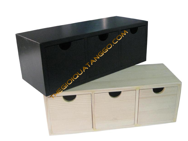 Hộp gỗ đựng trà đơn giản Hộp gỗ đựng trà đơn giản