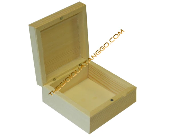 Hộp Gỗ Vuông Quà Tặng