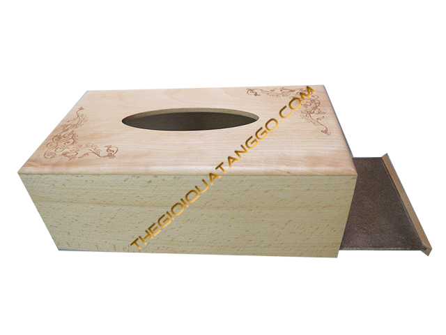 Hộp Đựng Khăn Giấy Gỗ Beech Sang Trọng