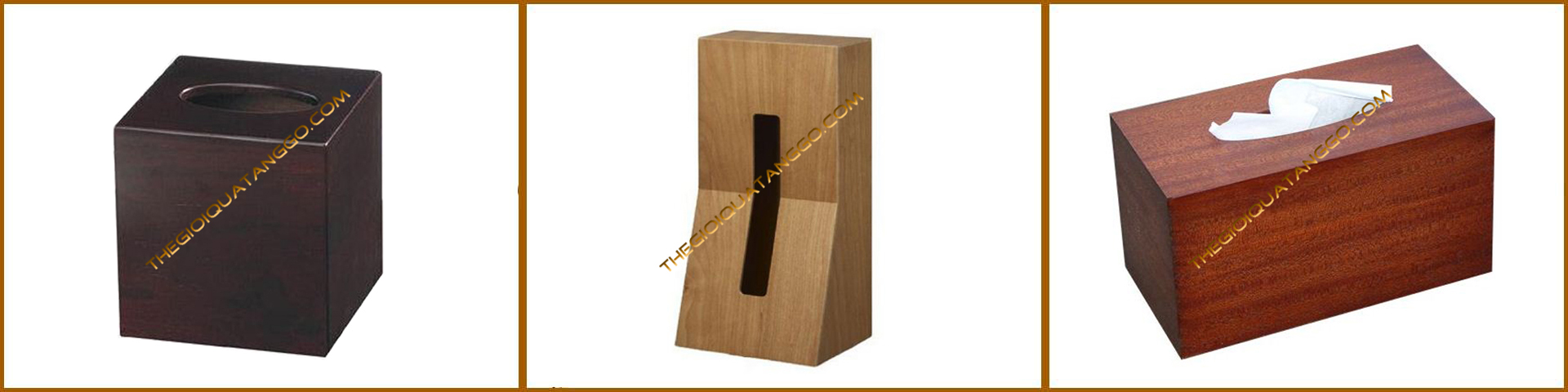 Hộp Khăn Giấy Nâu Đen 8 Hộp Khăn Giấy Nâu Đen 8