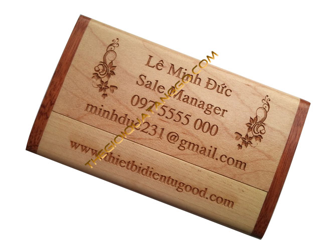 Hộp namecard gỗ thu hút sự chú ý của người đối diện Hộp namecard gỗ thu hút sự chú ý của người đối diện