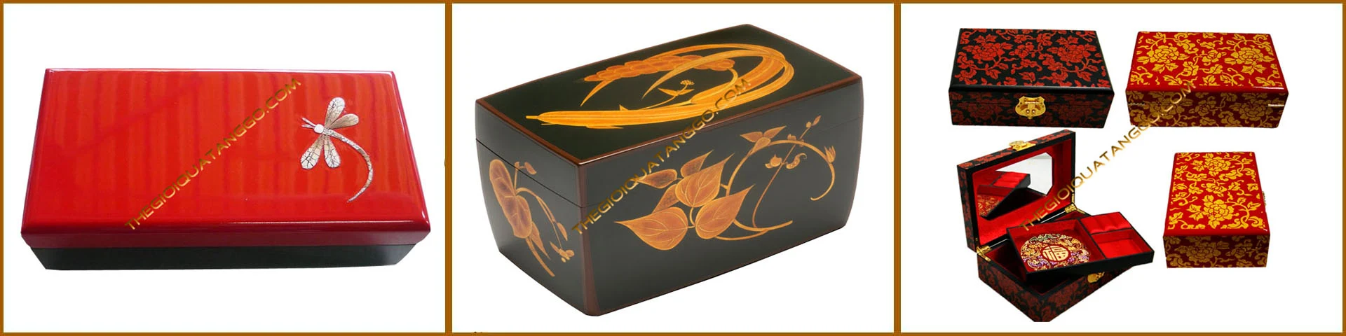 Hộp sơn mài gỗ 11