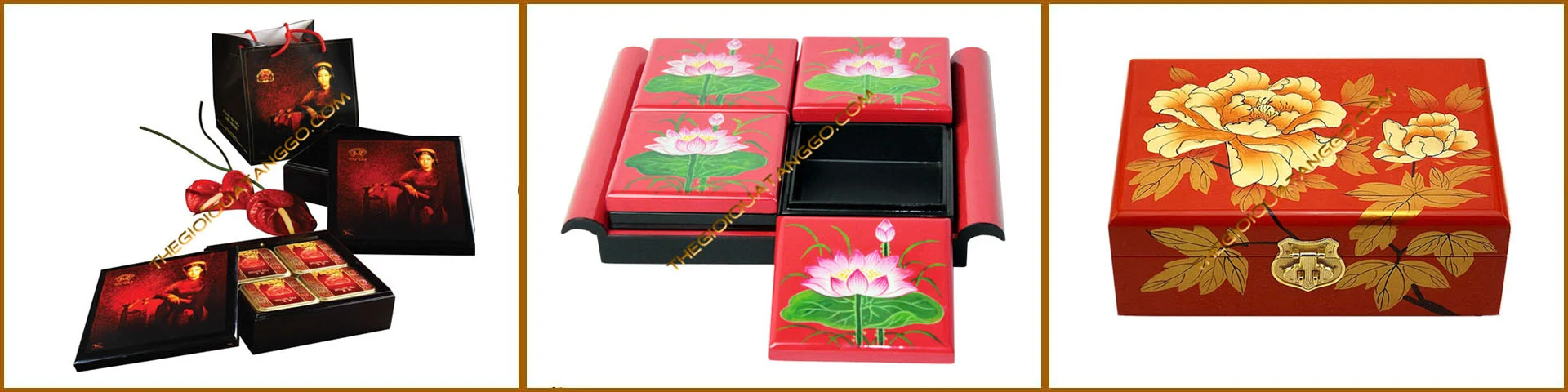 Hộp sơn mài gỗ 7