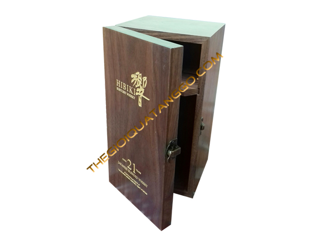 Hộp rượu gỗ sang trọng