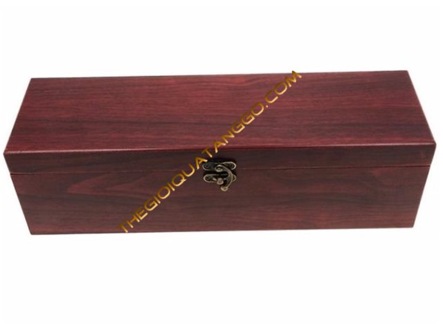 Hộp rượu vang bằng gỗ cao cấp