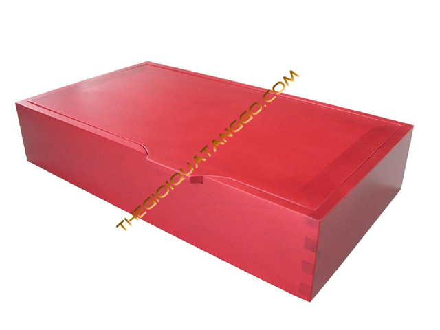 Hộp gỗ đựng mứt Tết