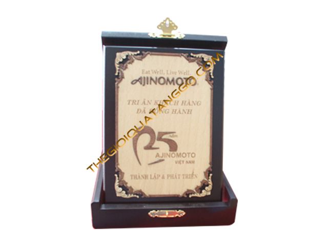 Kỷ niệm chương gỗ của Ajinomoto Kỷ niệm chương gỗ của Ajinomoto