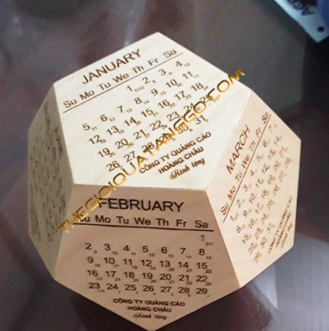 Lịch để bàn độc đáo Lịch để bàn độc đáo