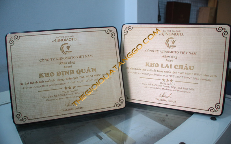 Quà tặng để bàn bằng gỗ có thể truyền tải được thông điệp riêng Quà tặng để bàn bằng gỗ có thể truyền tải được thông điệp riêng