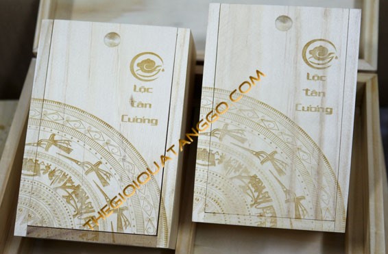 Quà tặng gỗ Tết 