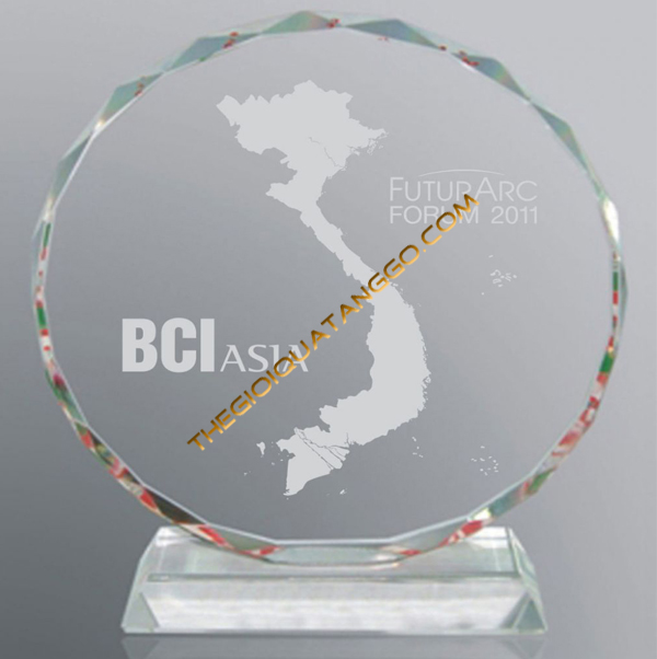 Quà tặng thủy tinh để bàn